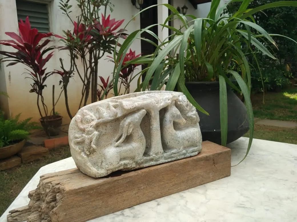 Vichitrachitra workshop showcasing Pallava art sculptures, 2016
