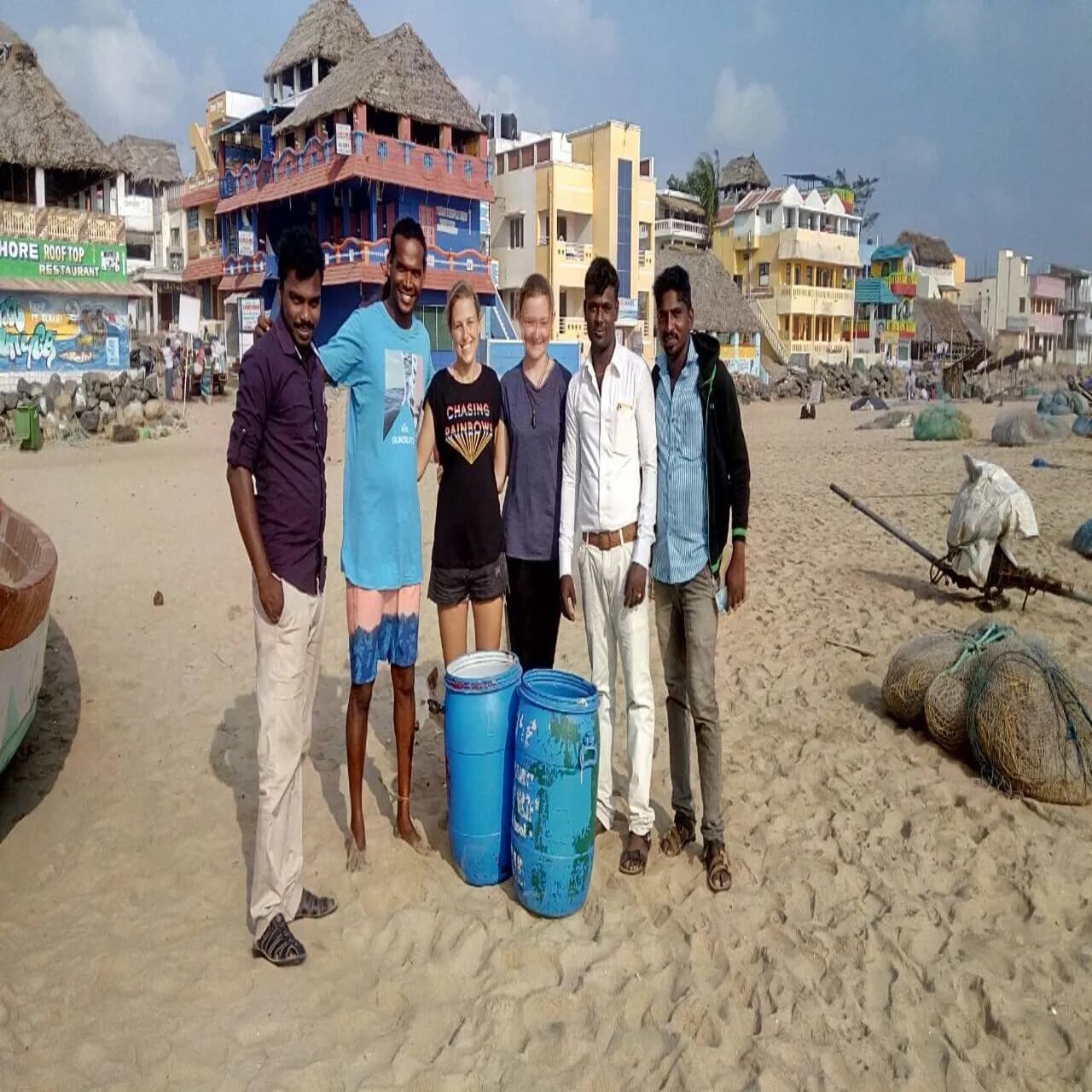 Weekly Clean up In Mamallapuram