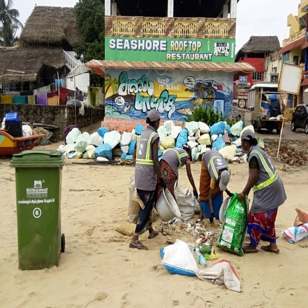 Weekly Clean up Mamallapuram photo 2