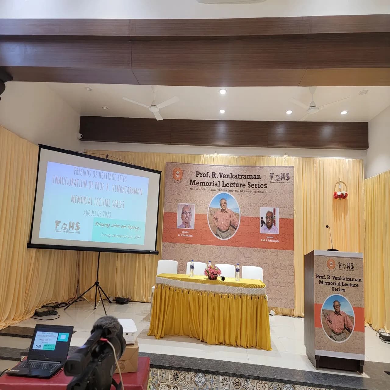 Inauguration of the Prof. R. Venkataraman Memorial Lecture Series photo 6