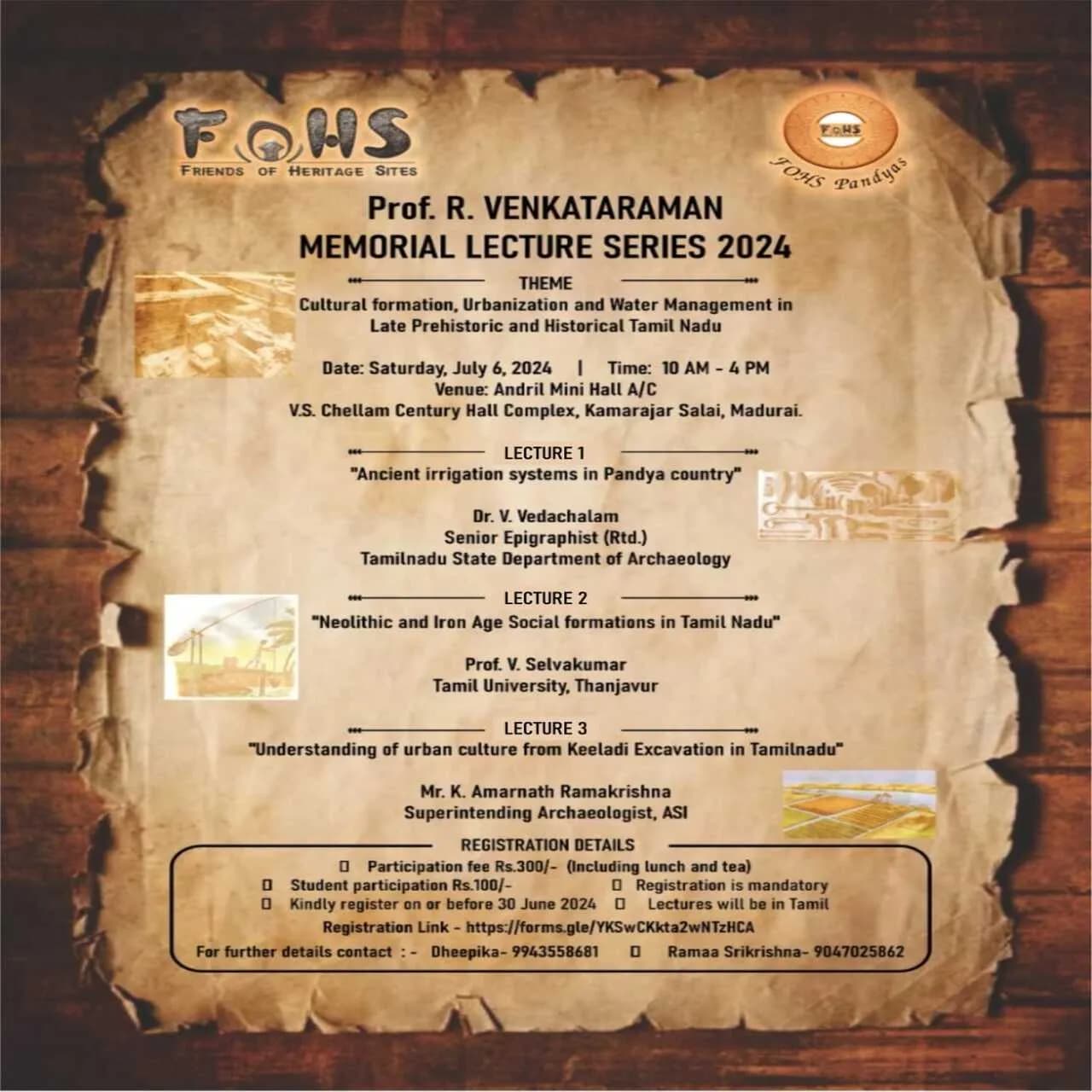 Memorial Lecture