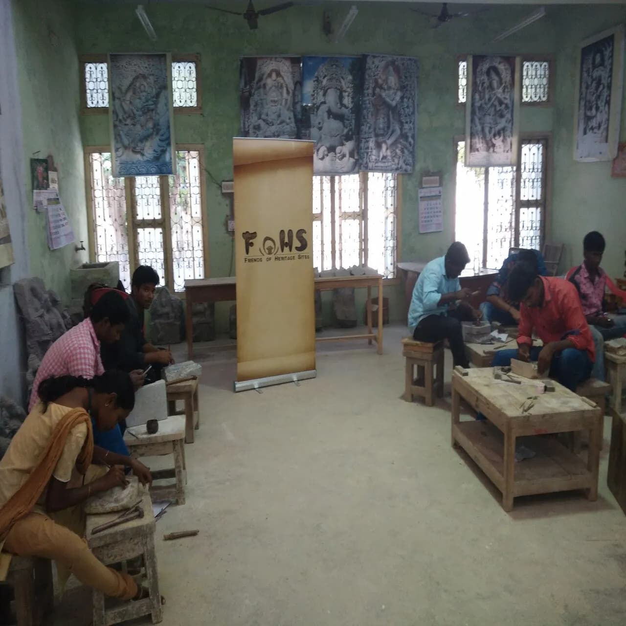 Vichitrachitta Pallava Sculpture Workshop