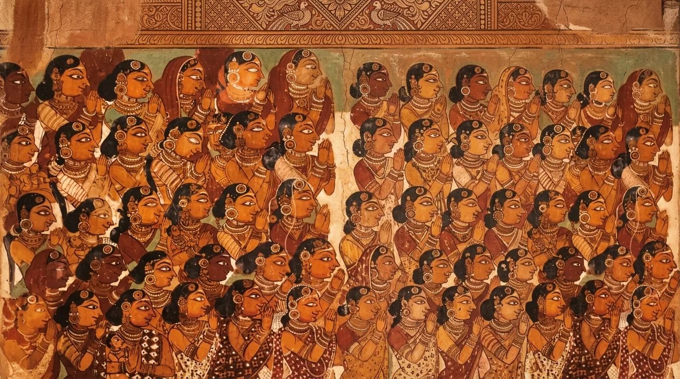 Friends of Heritage Sites - Traditional South Indian Temple Mural Fresco